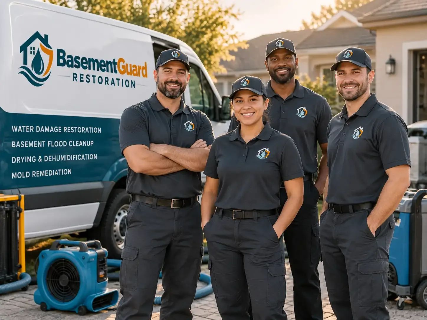 Basement Water Damage Restoration company in Newhall, WV